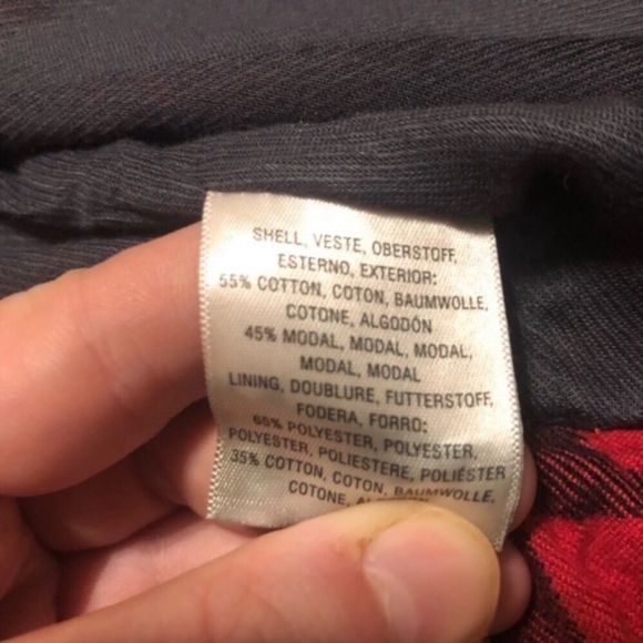 Anthro Elevenses Roxanne Plaid Waterfall Vest - Picture 5 of 7